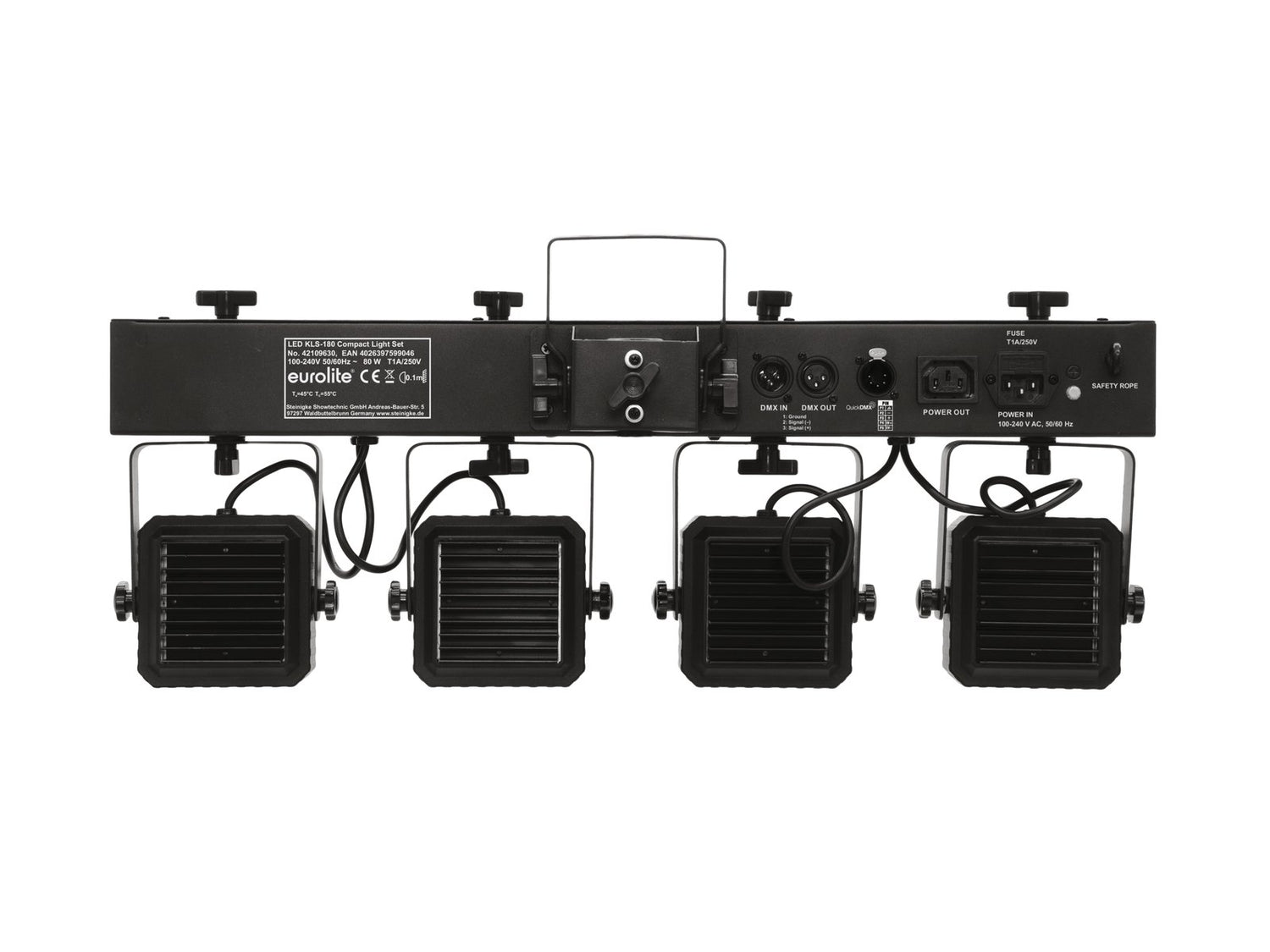 Eurolite LED KLS-180 Lysbar (Sort)