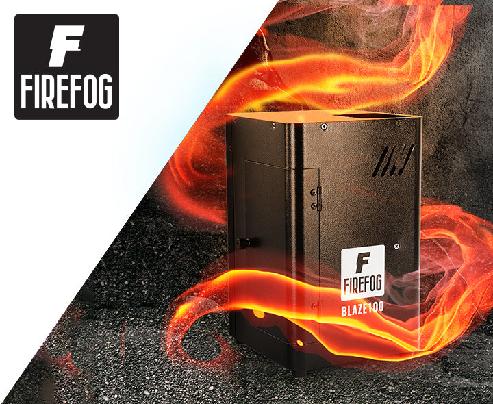 Firefog BLAZE100 flammemaskine 200 W med DMX