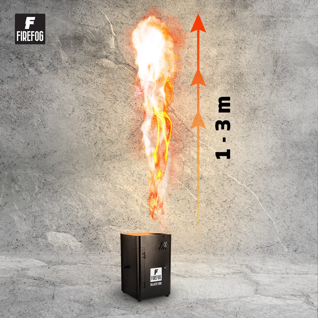 Firefog BLAZE100 flammemaskine 200 W med DMX