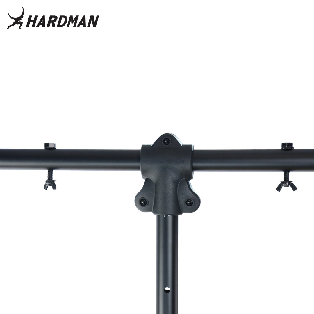 Hardman HLS2 lysstativ med T-bar, 2,5 m, 70 kg, sort