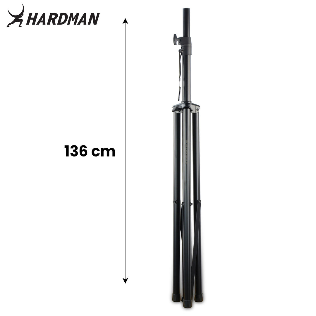 Hardman HLS2 lysstativ med T-bar, 2,5 m, 70 kg, sort