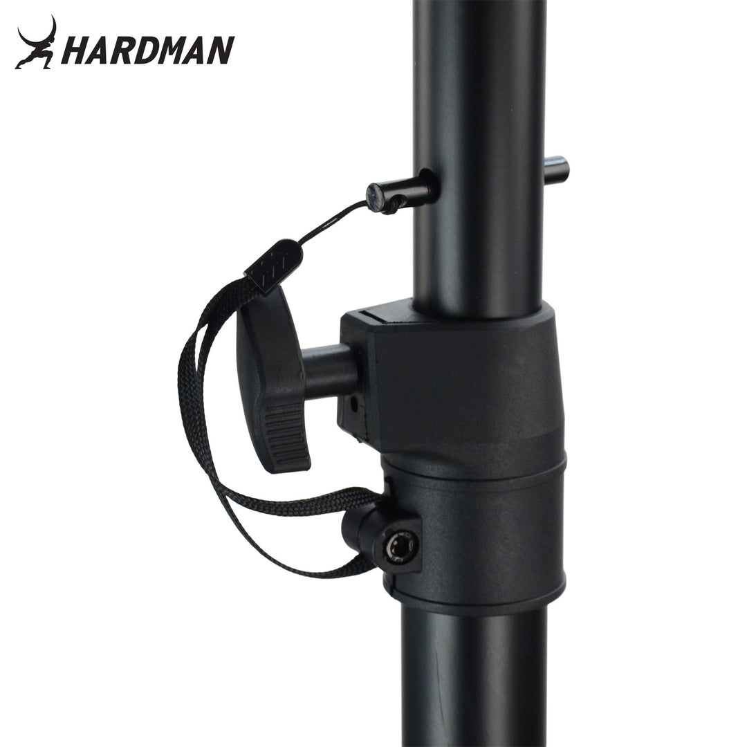 Hardman HLS2 lysstativ med T-bar, 2,5 m, 70 kg, sort