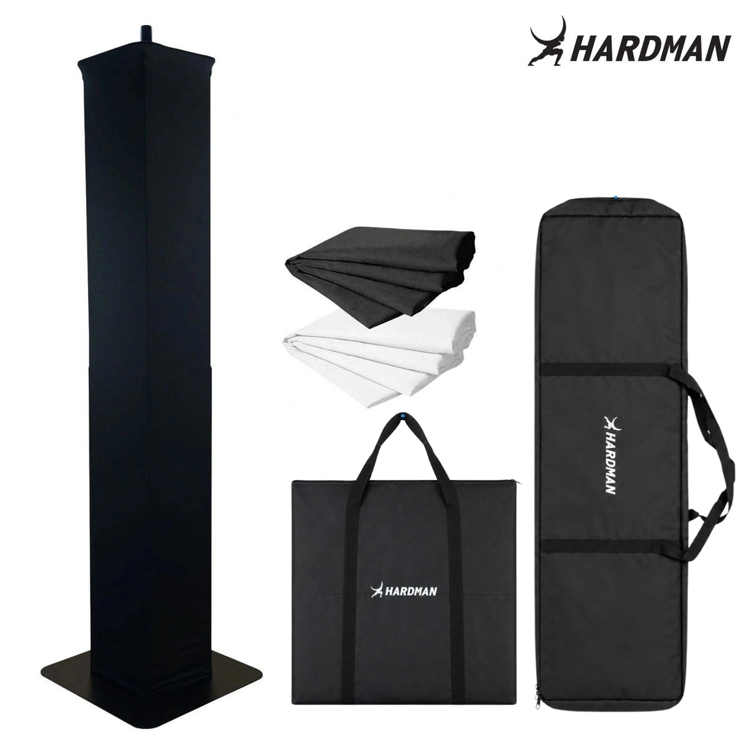Hardman PTS24B totem, sort, 135-250 cm