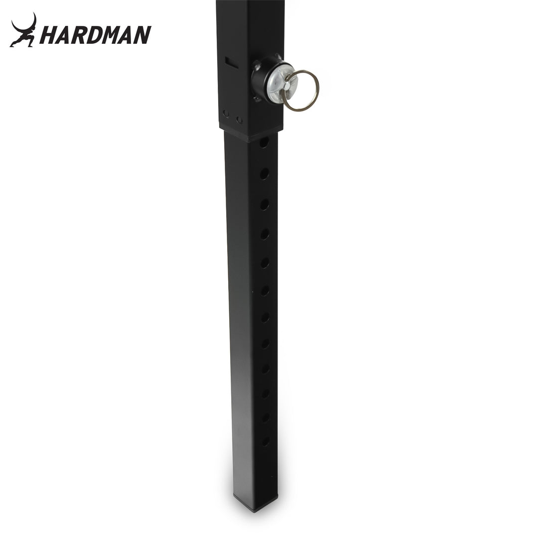Hardman DTS1 foldbart DJ-bord, 154 x 52 cm, med taske