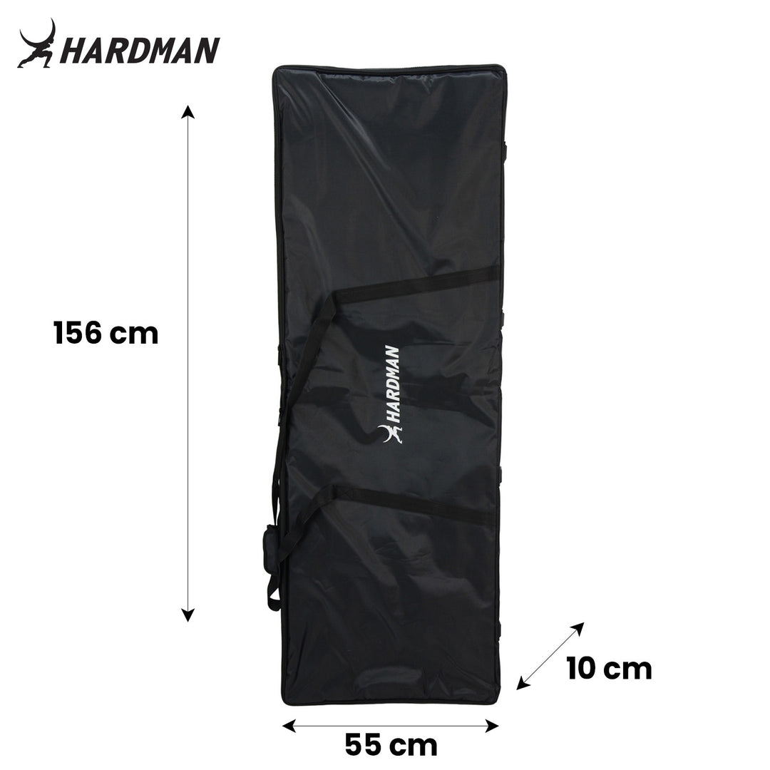 Hardman DTS1 foldbart DJ-bord, 154 x 52 cm, med taske