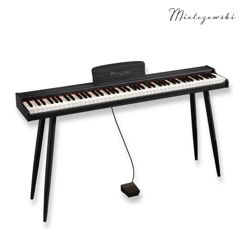 Mielczewski Canzonetta digitalpiano med ben, sort