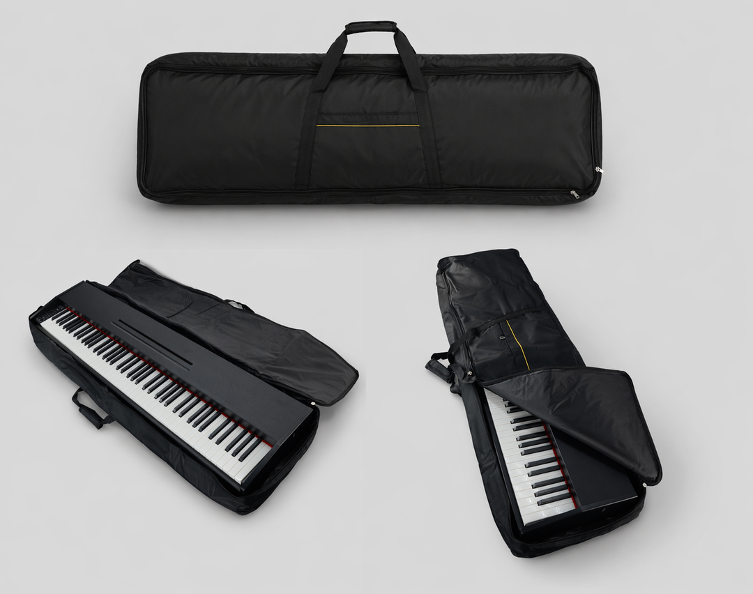 Taske til digitalpiano, op til 137 x 38 x 12 cm