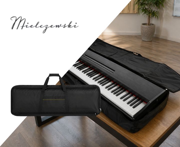 Taske til digitalpiano, op til 137 x 38 x 12 cm