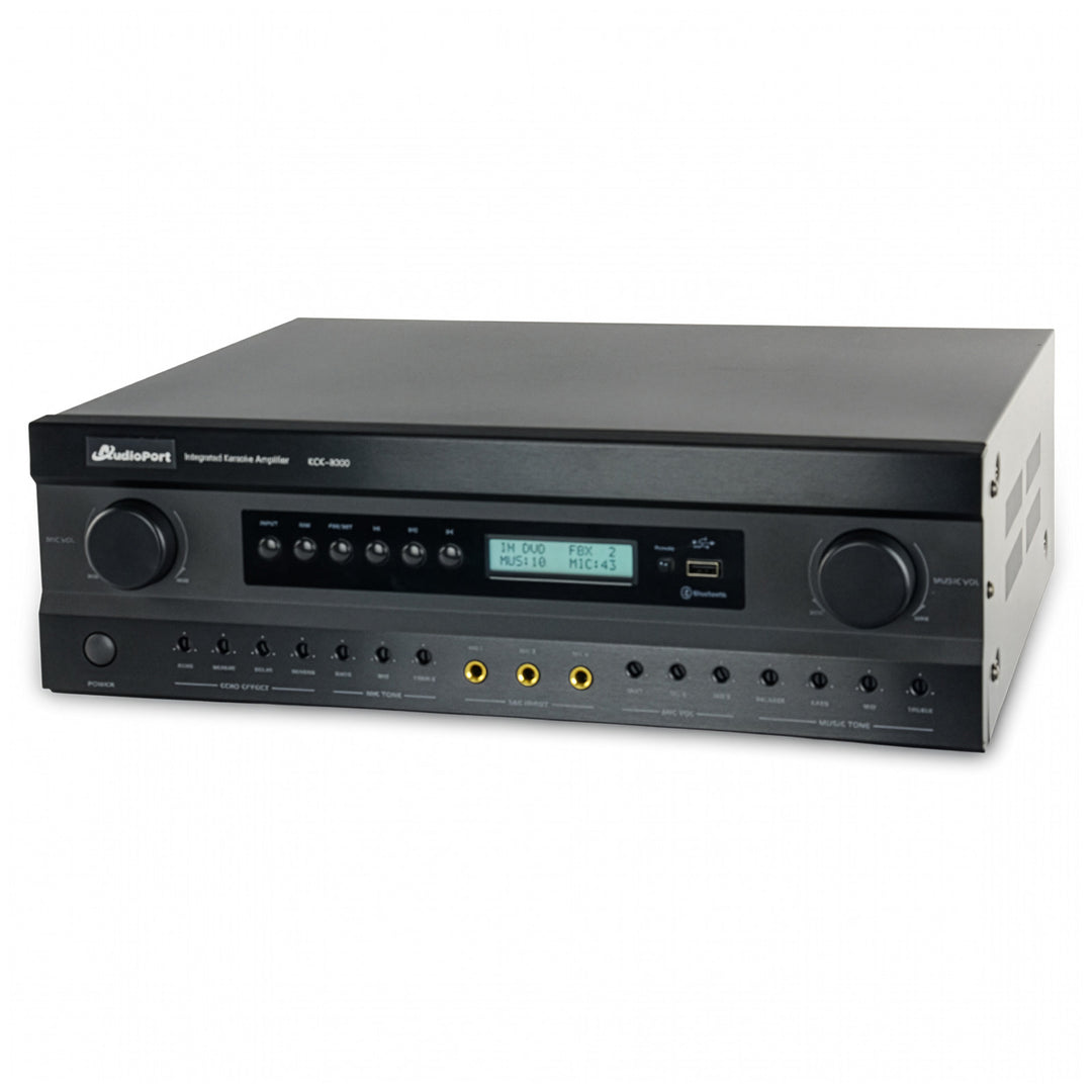 Audioport KC8300 forstærker 2 x 300 W med DSP