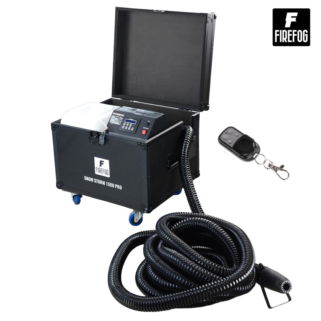 Firefog Snow Storm 1500 Pro snemaskine 1500 W i flightcase