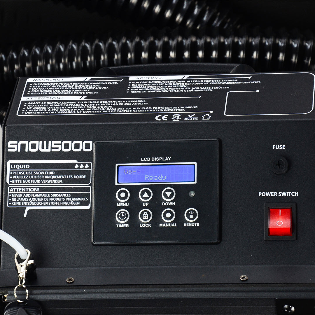 Firefog Snow Storm 1500 Pro snemaskine 1500 W i flightcase