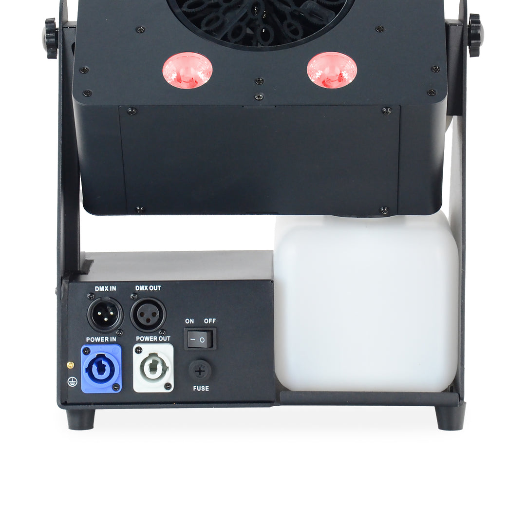 Firefog Bubble Max 1 boblemaskine med LED, DMX og fjernbetjening