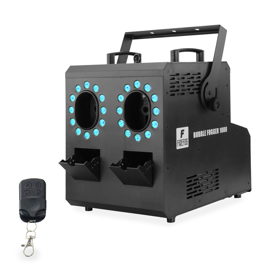 Firefog BUBBLE FOGGER 1000 røg- og boblemaskine med RGBW LED