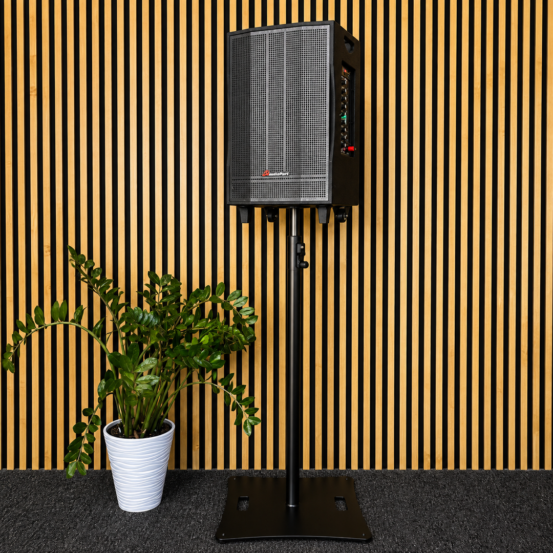 Audioport V15 transportabel aktiv højttaler 500 W med 2 mikrofoner