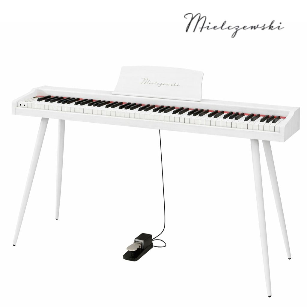 Mielczewski Virelai digitalpiano med ben, hvid