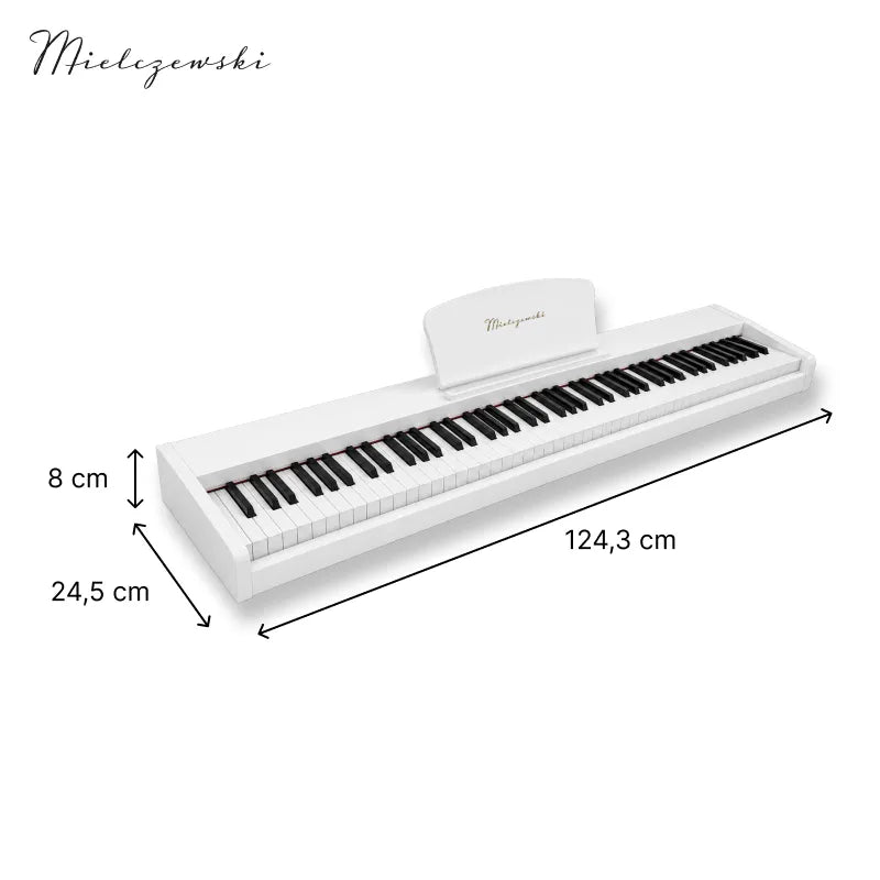 Mielczewski Canzona digitalpiano, hvid