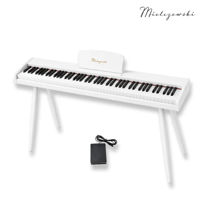 Mielczewski Canzonetta digitalpiano med ben, hvid