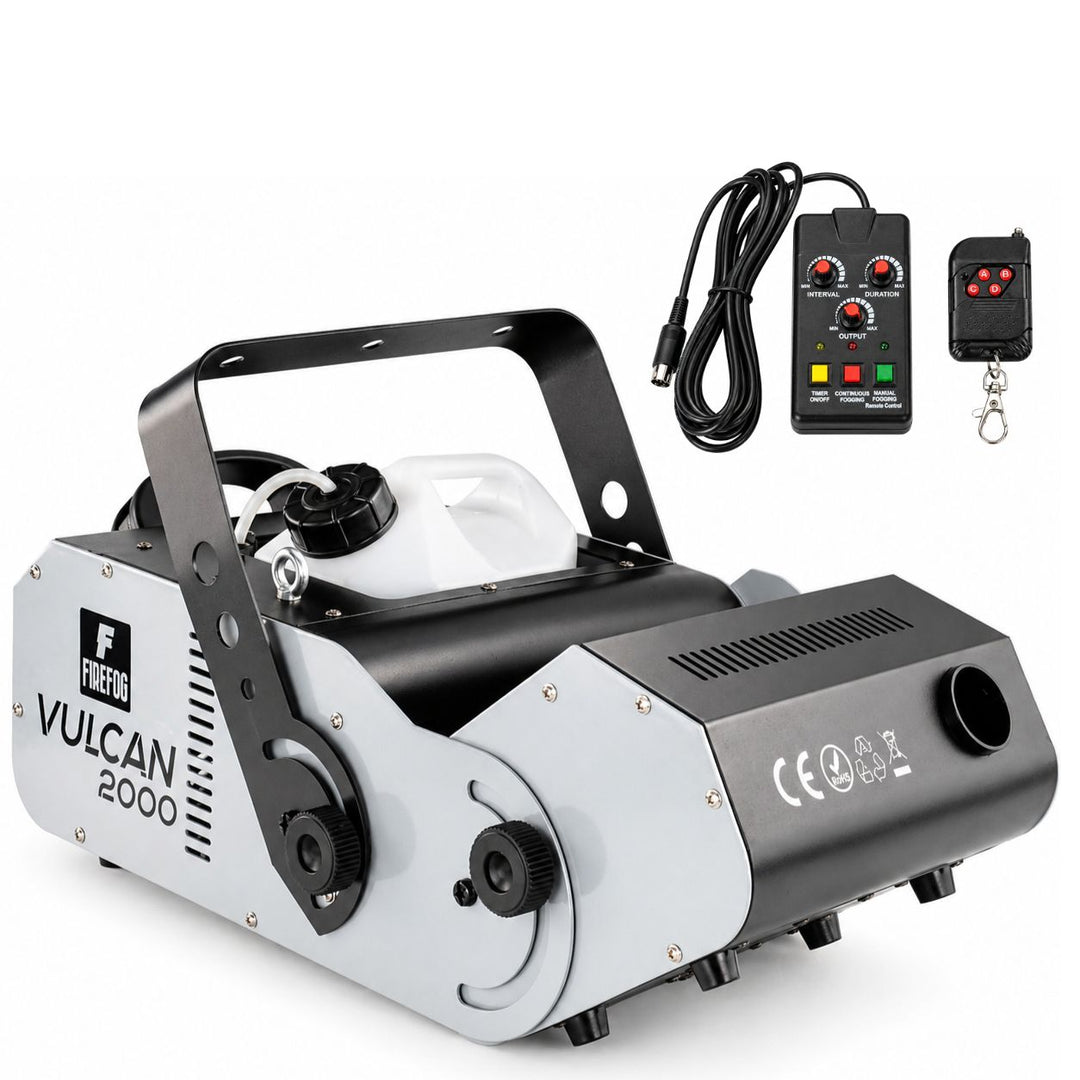 Firefog Vulcan 2000 røgmaskine 2000 W med justerbar vinkel