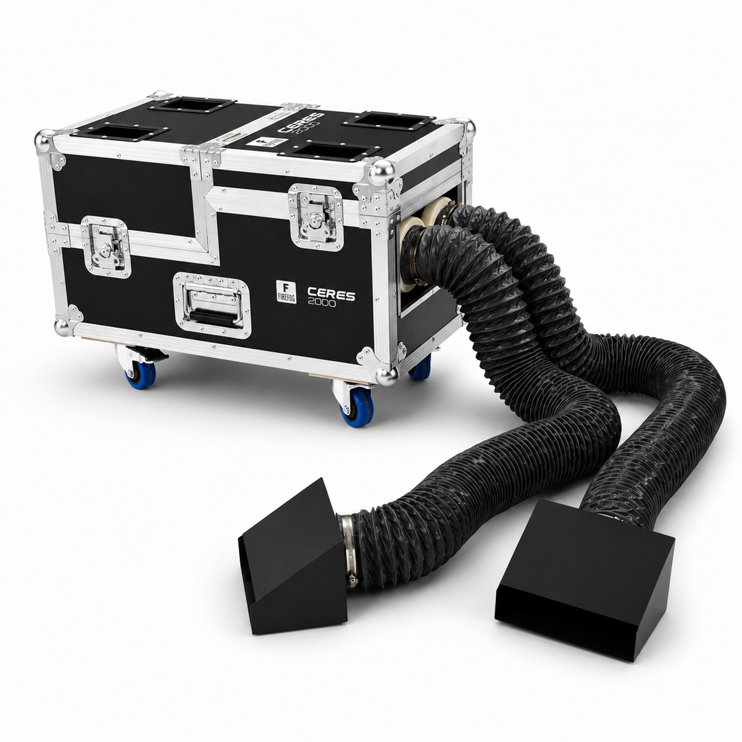 Firefog Ceres 2000 heavy smoke maskine, ultrasonisk, 2000 W