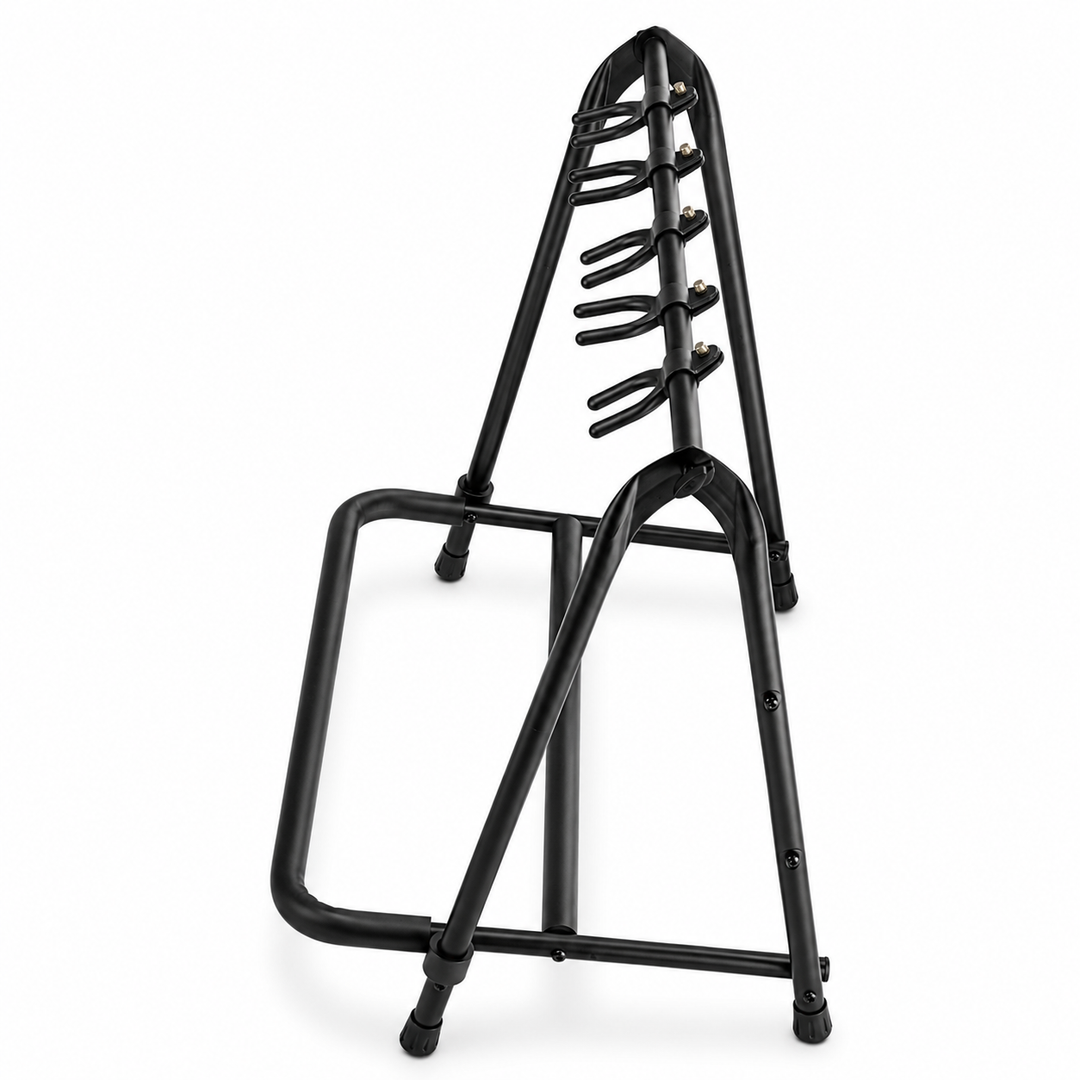 Hardman guitarstativ til 5 guitarer, foldbart