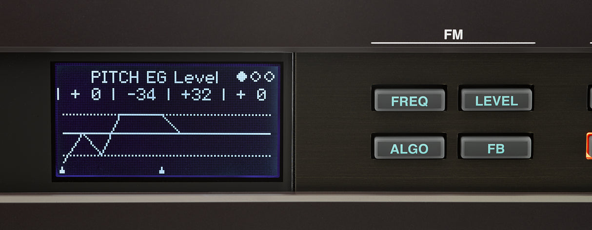 DEMOVARE - Yamaha Reface DX Synth Keyboard (Sort)