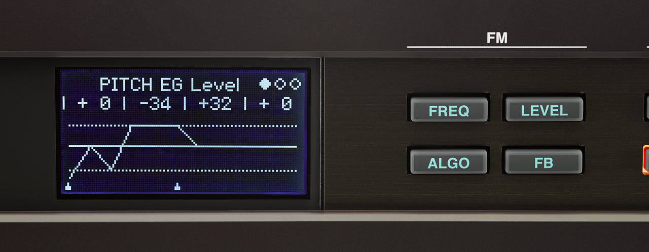 DEMOVARE - Yamaha Reface DX Synth Keyboard (Sort)