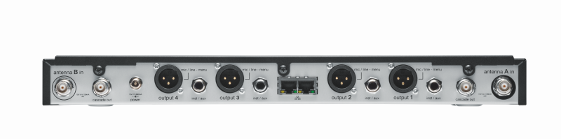 Shure SLXD4Q Quad Modtager (G65)