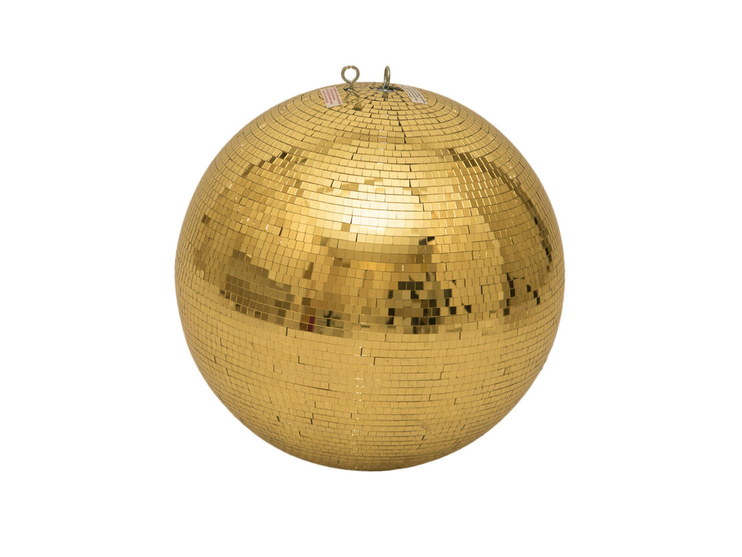 EUROLITE Set Mirror ball 50cm gold with stand and tripod cover black