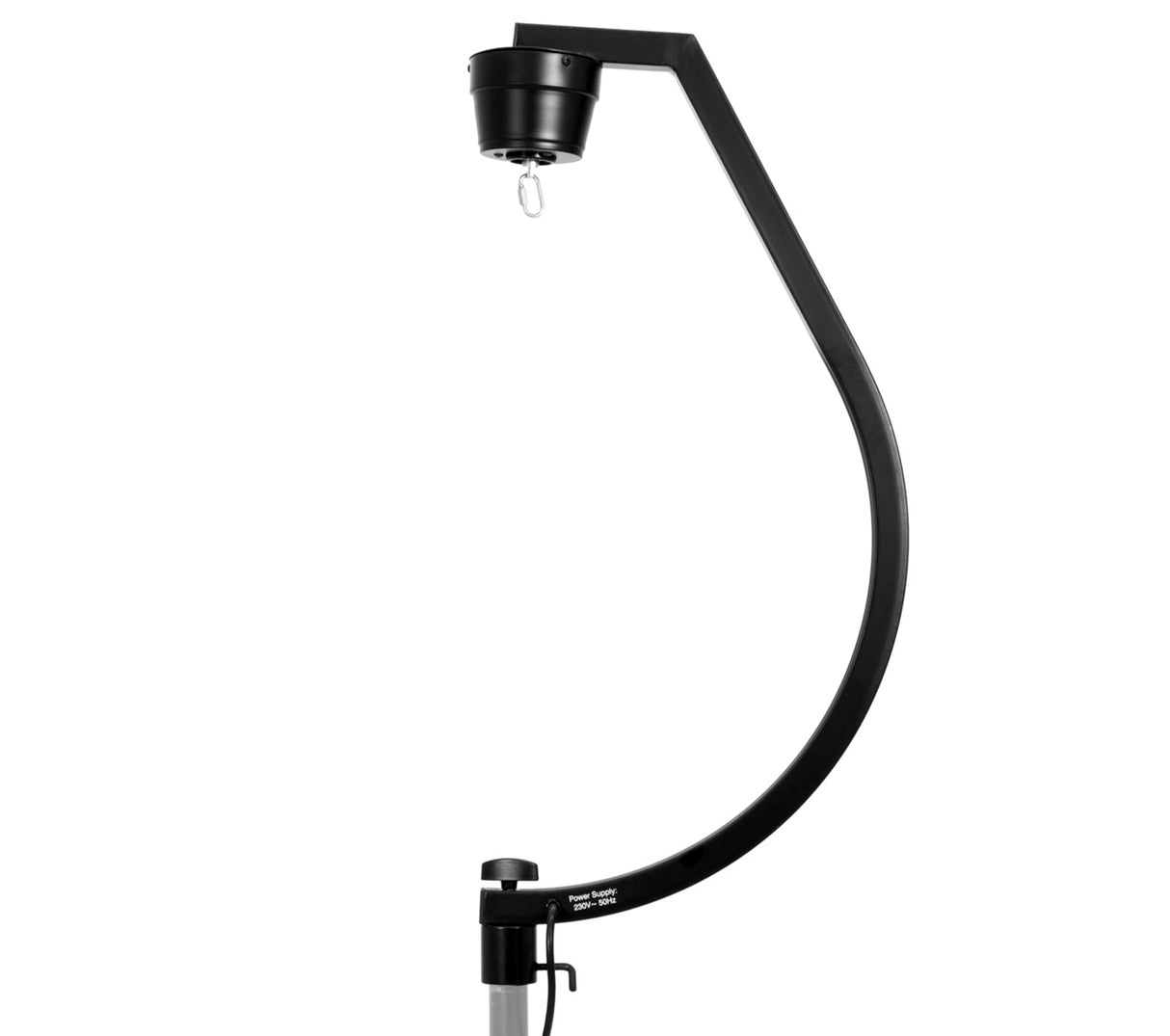 Holder med motor til Diskokugler op til 50cm (Sort)