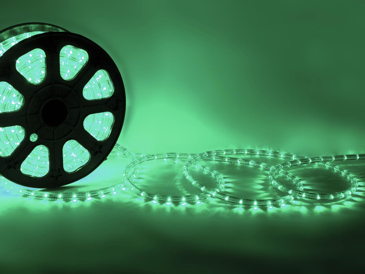 Eurolite Rubberlight LED Grøn (44m)