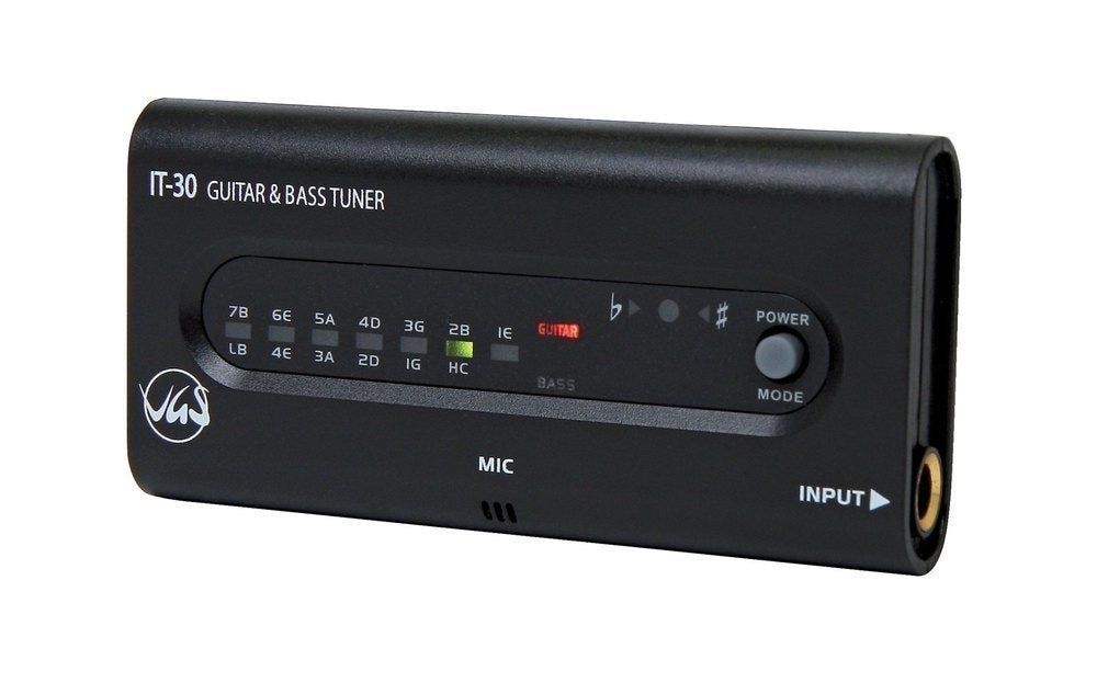 GEWA IT-30 tuner med LED-display og mikrofon