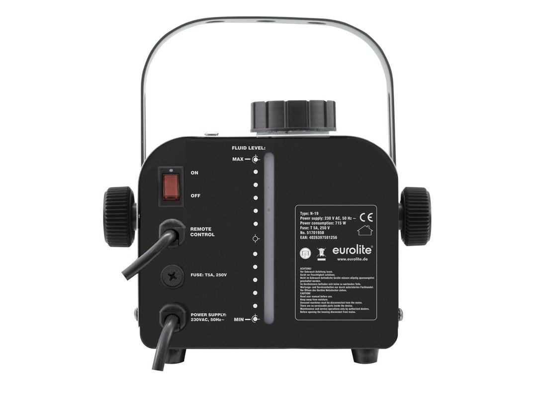 EUROLITE N-19 Fog Machine silver
