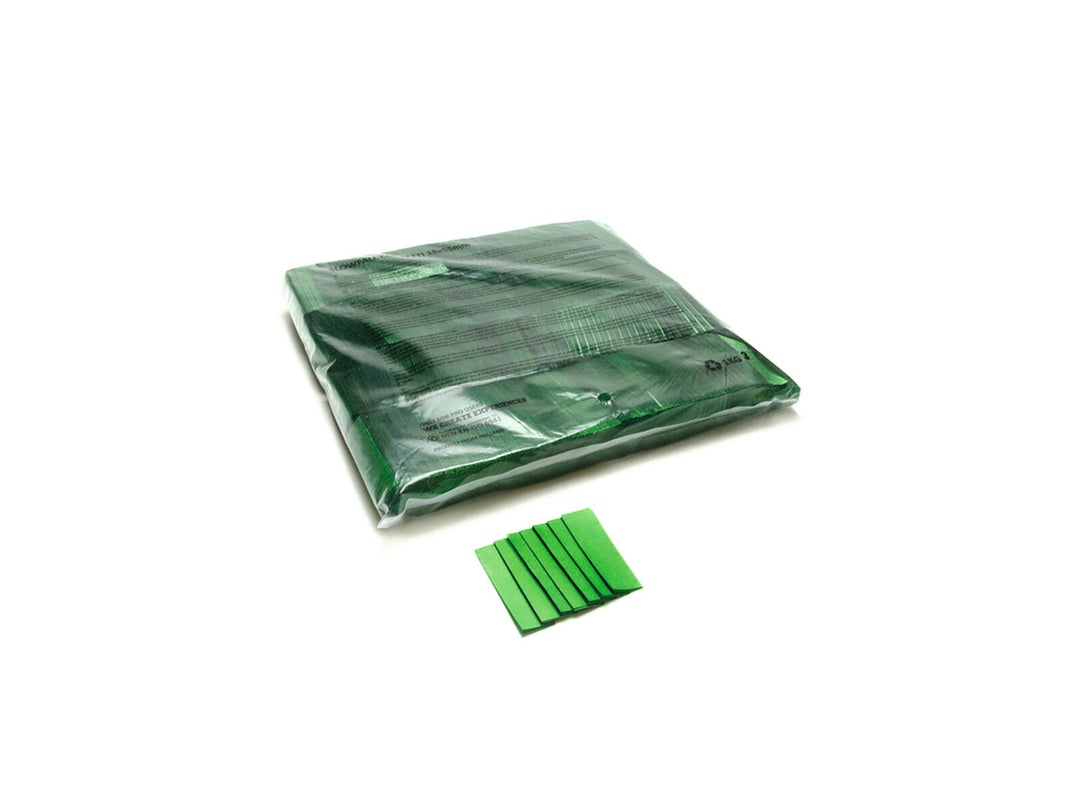 TCM FX Slowfall Confetti rectangular 55x18mm, dark green, 1kg