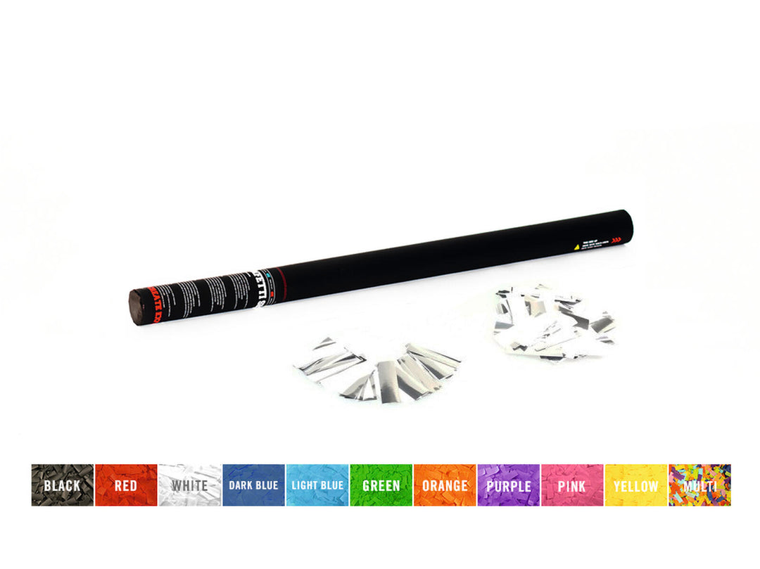 TCM FX Handheld Confetti Cannon 80cm, white/silver