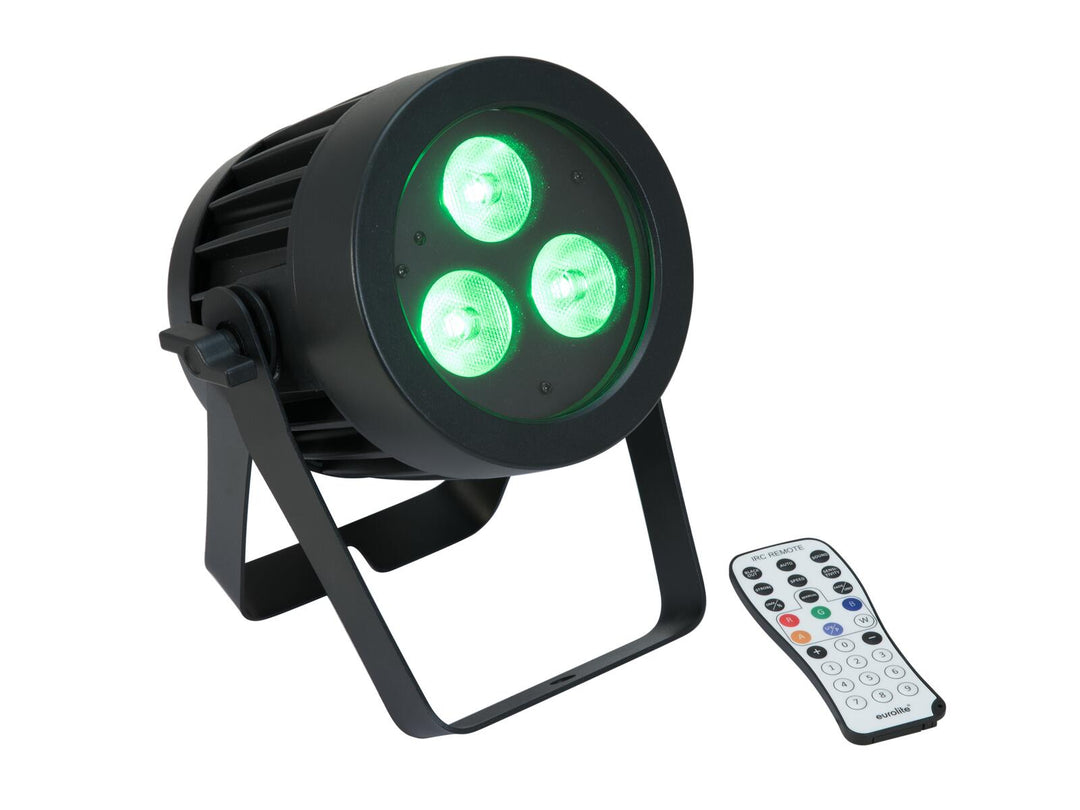 EUROLITE Set 4x LED IP PAR 3x9W SCL Spot + Case