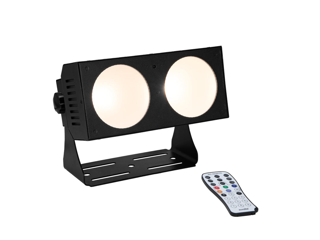 EUROLITE Set 2x LED CBB-2 COB WW Bar + Case