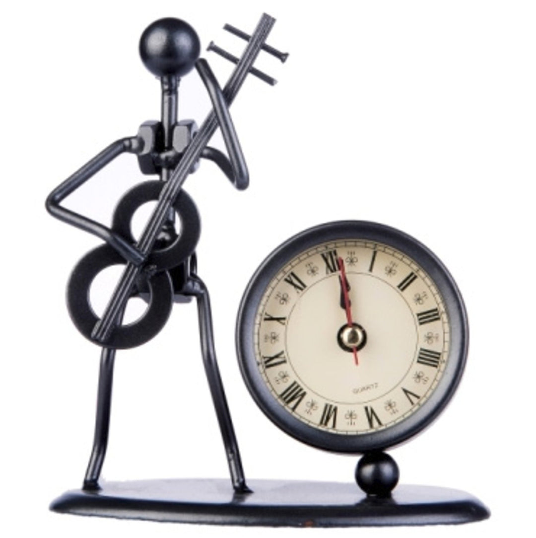 GEWA Sculpture with clock - Bass guitar