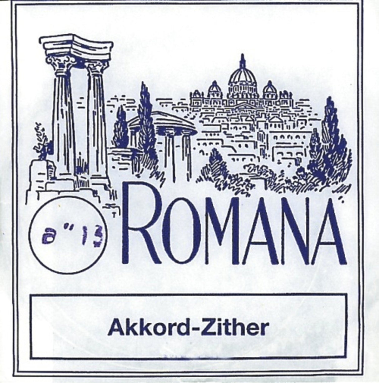 Romana Accord zither strings - F bass