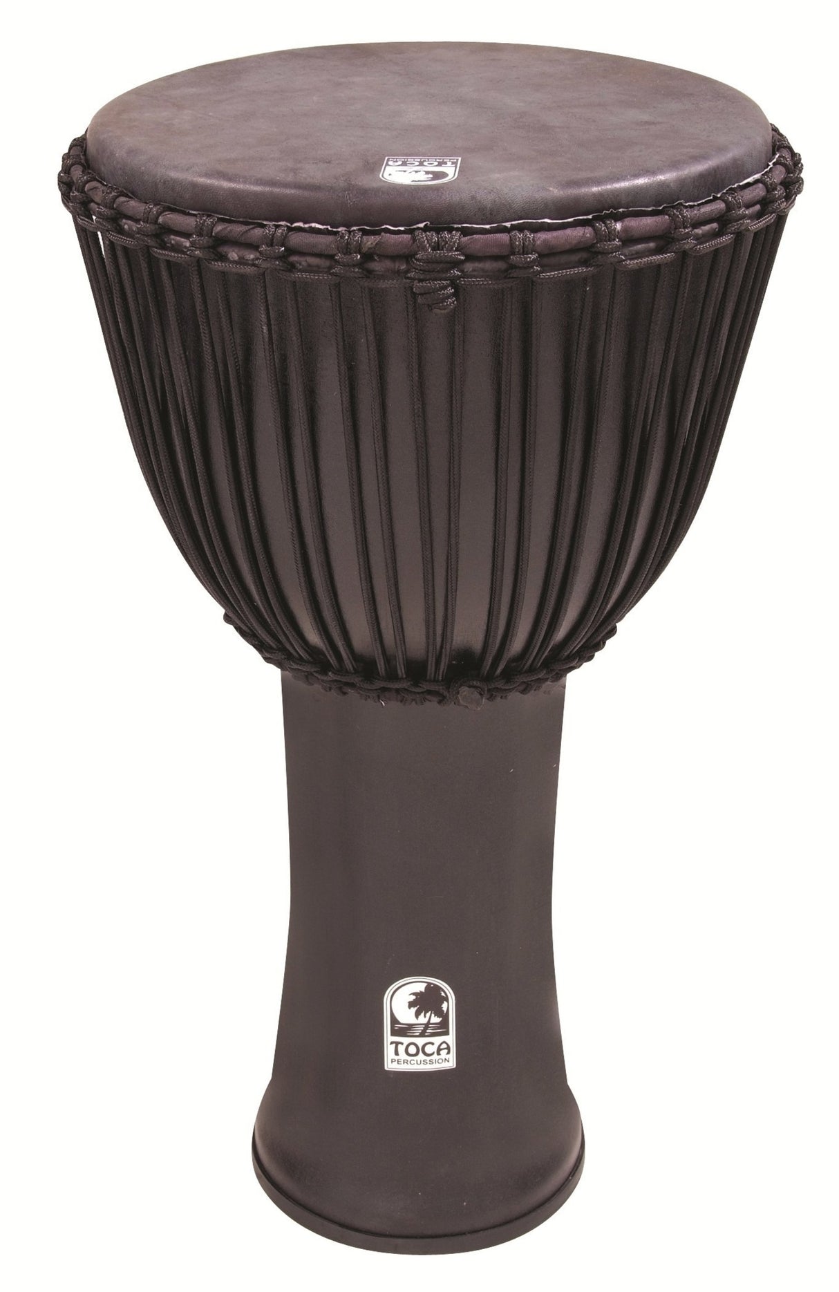 Toca Djembe Freestyle Rope Tuned - Kente Cloth with Bag (SFDJ-14K)