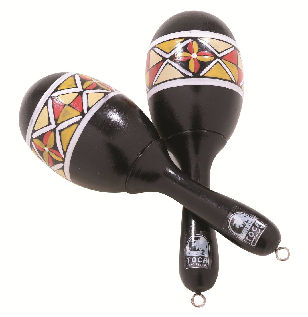 Toca Shaker Painted wood Maracas (T3132)