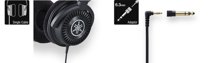 Yamaha HPH-150 Studie Høretelefoner (Hvid)