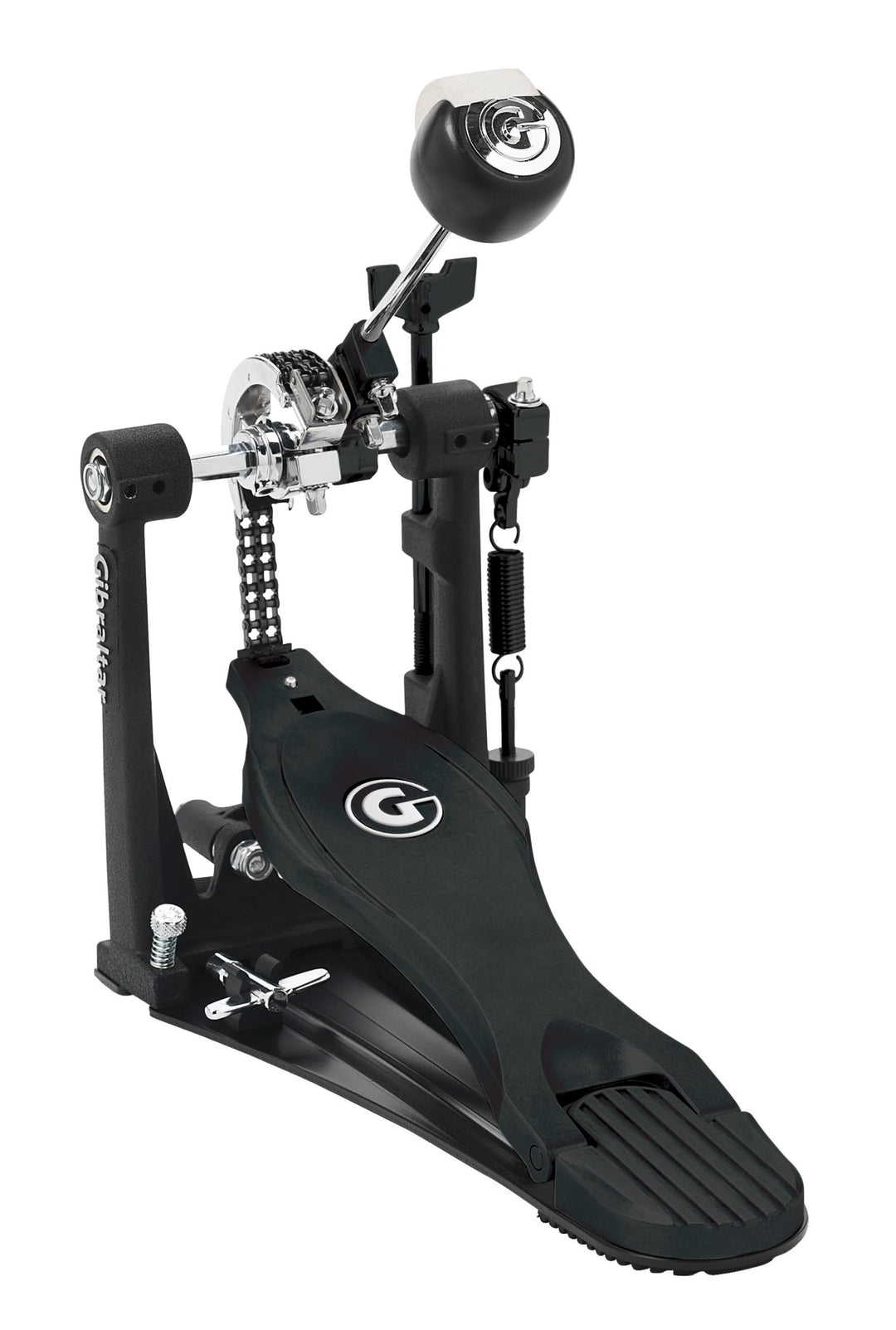 Gibraltar 9811SGD stortrommepedal med dobbelt kædetræk, sort