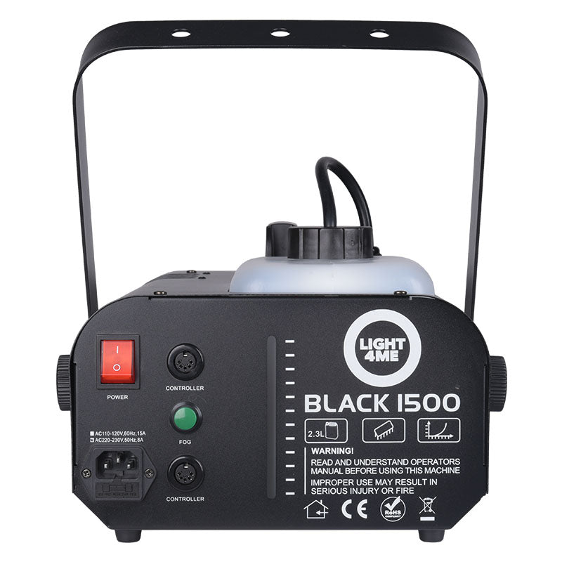 Light4Me 1500 BLACK røgmaskine