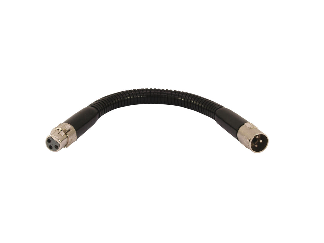 OMNITRONIC Gooseneck black XLR/XLR, 47cm