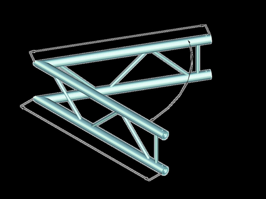 ALUTRUSS BILOCK BQ2-PAC20V 2-way Corner 60°