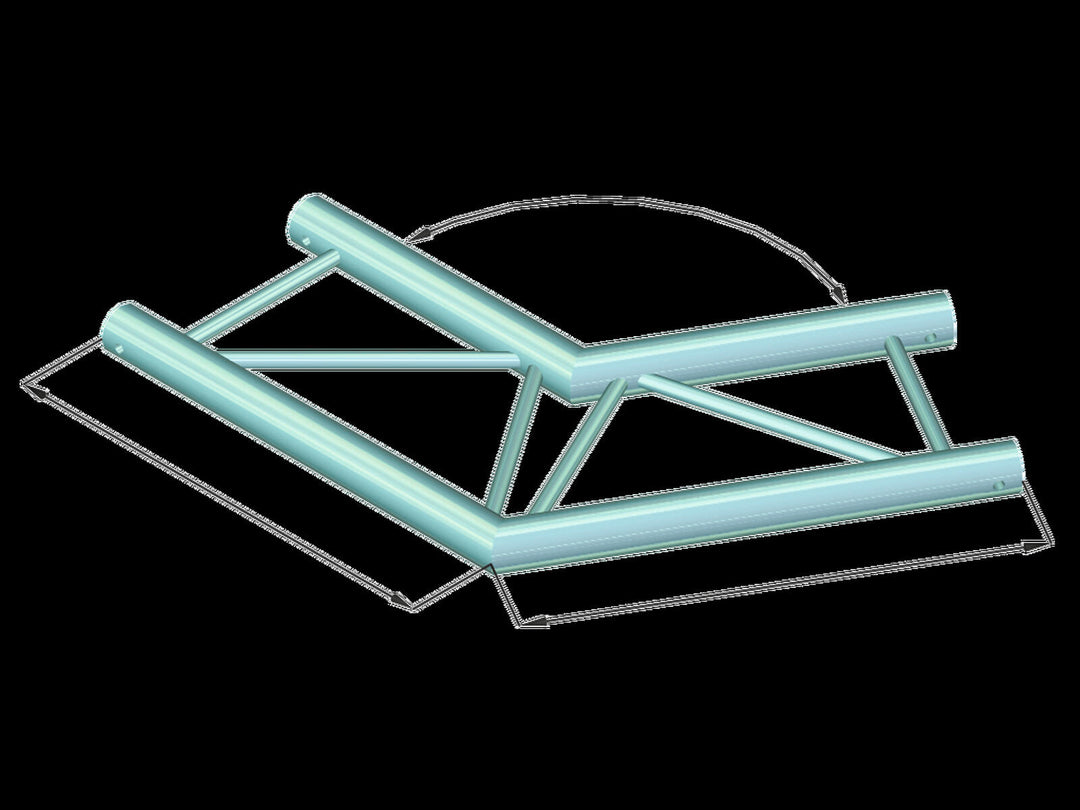 ALUTRUSS BILOCK BQ2-PAC22H 2-way Corner 120°