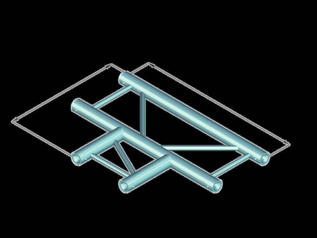 ALUTRUSS BILOCK BQ2-PAT35H 3-way T-Piece 90°