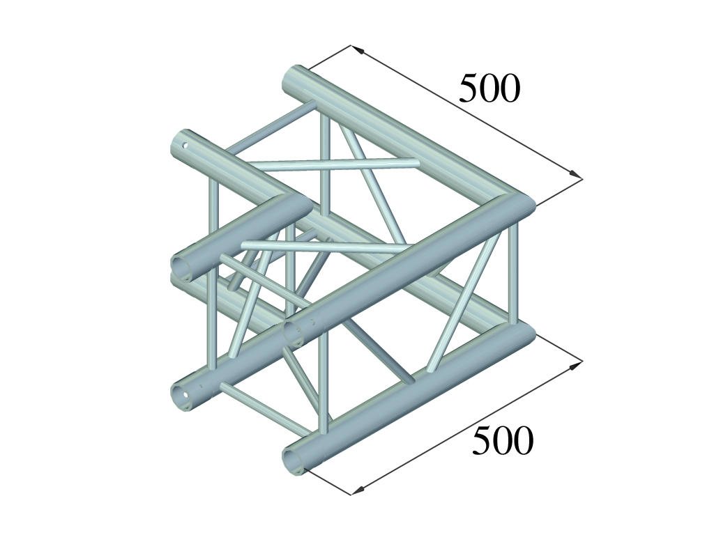 Alutruss QUADLOCK 6082C-21 2-way Corner (90°)