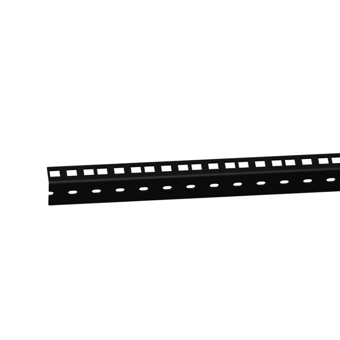 Adam Hall 61535 B Kraftig Rack Skinne (Sort)