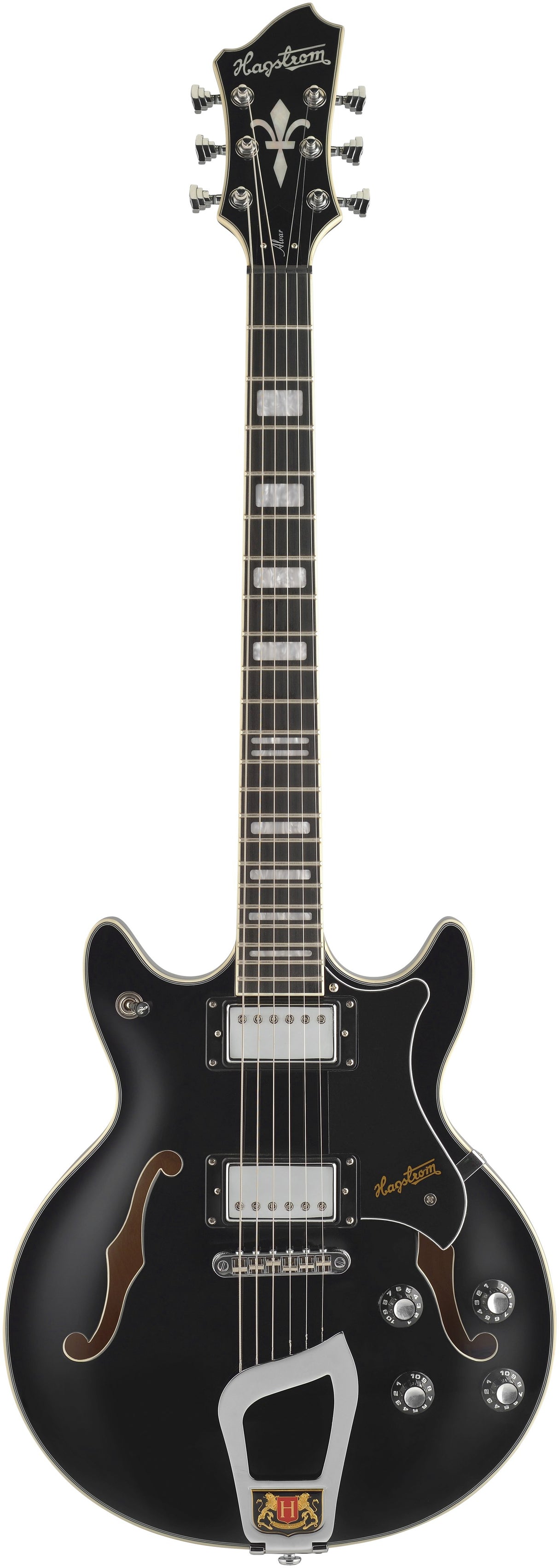Hagstrom Alvar El-guitar (Sort)